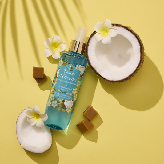 TESORI D'ORIENTE ACQUA PROFUMATA 200ML COCCO e FRANGIPANI