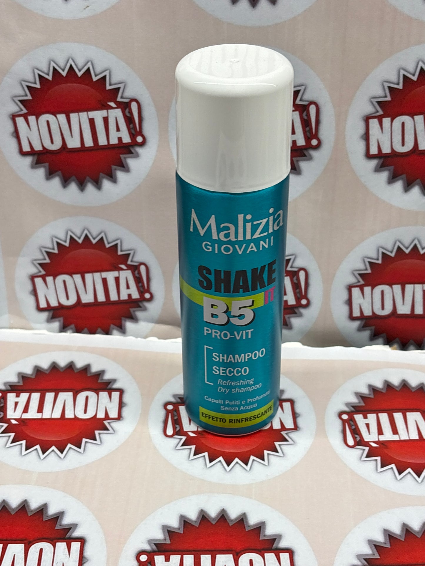 Malizia shampo a secco