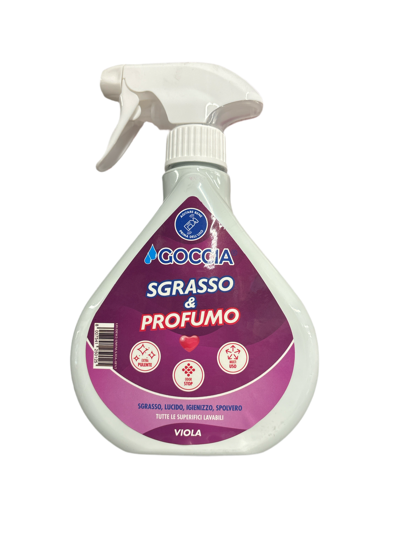 Goccia Sgrasso e Profuma Viola