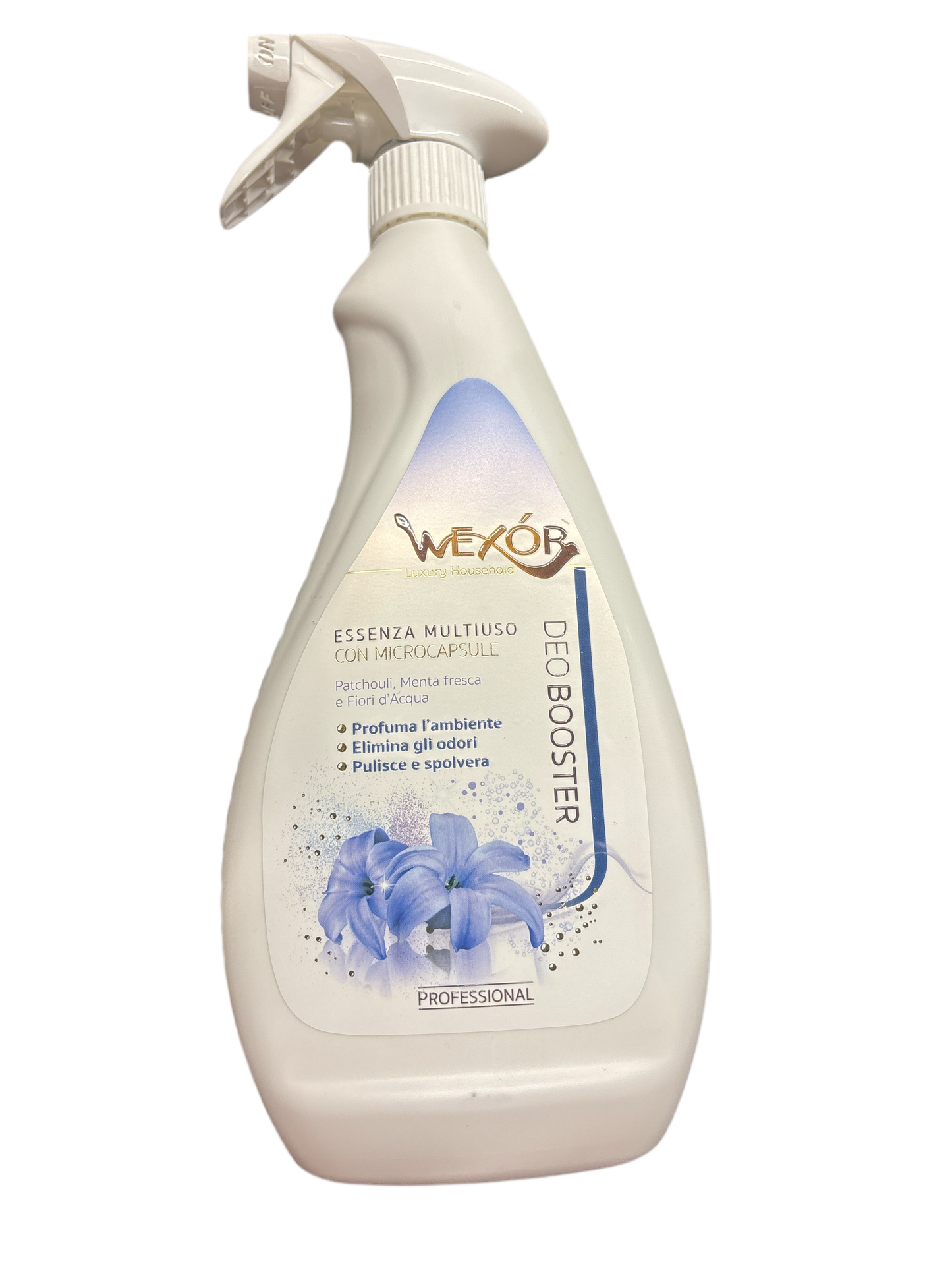 Wexor Multiuso Patchouli, Menta fresca e Fiori d Acqua