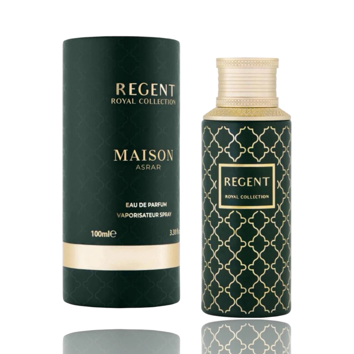 MAISON ASRAR REGENT EDP 100ML-VIBRATO-Magnolia, Gelsomino, Bergamotto di Calabria, Pompelmo, Zenzero,Radice di iris, Note erbacee,Legno di cedro, Ambra, Muschio, Patchouli