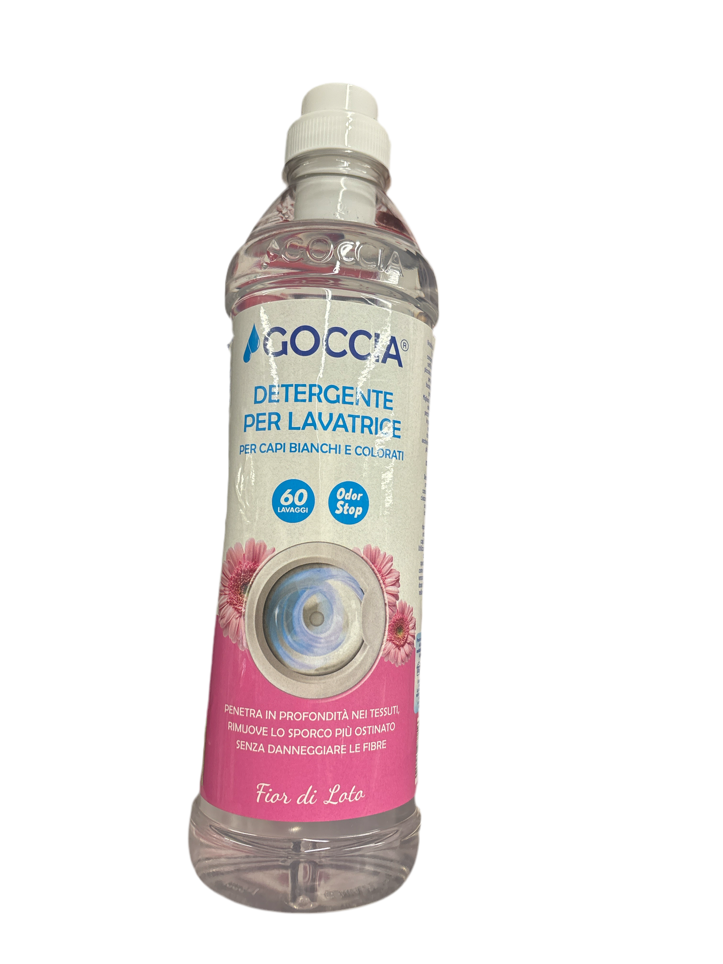 Goccia Detergente Lavatrice Fior di Loto