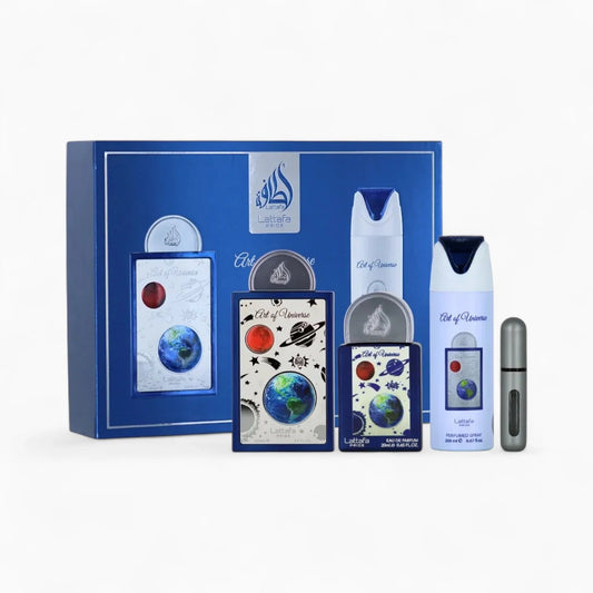 SET REGALO ART OF UNIVERSE LATTAFA