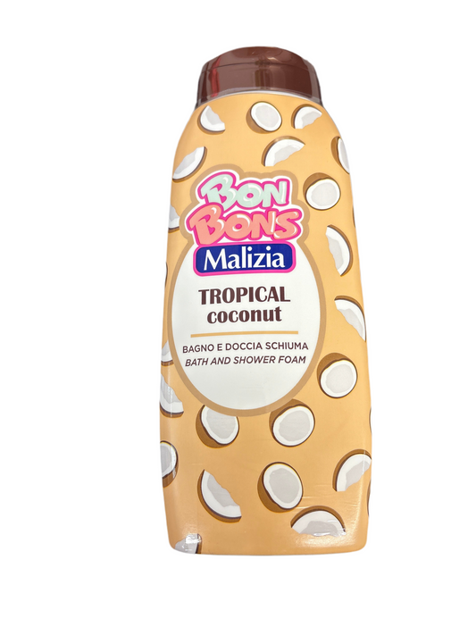 Malizia Bon bons bagnoschiuma Tropical coconut a