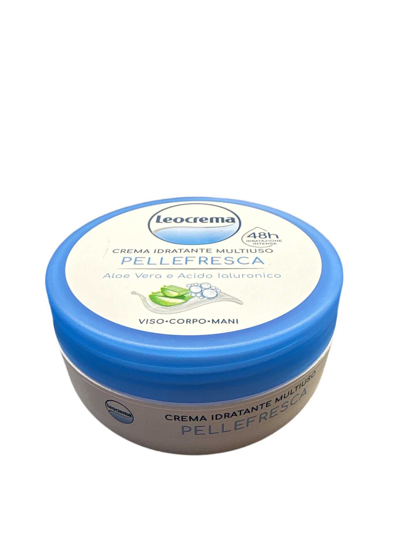 Leocrema Crema idratante Multiuso viso,corpo e mani Aloe Vera