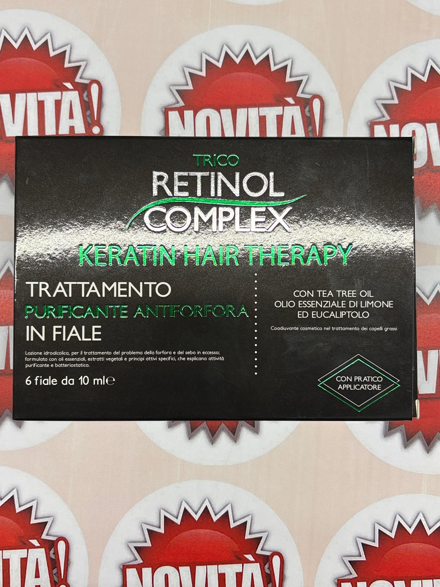 Retinol fiale antiforfora