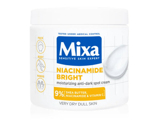 Mixa  Niacinamide crema idratante antimacchie 400ml