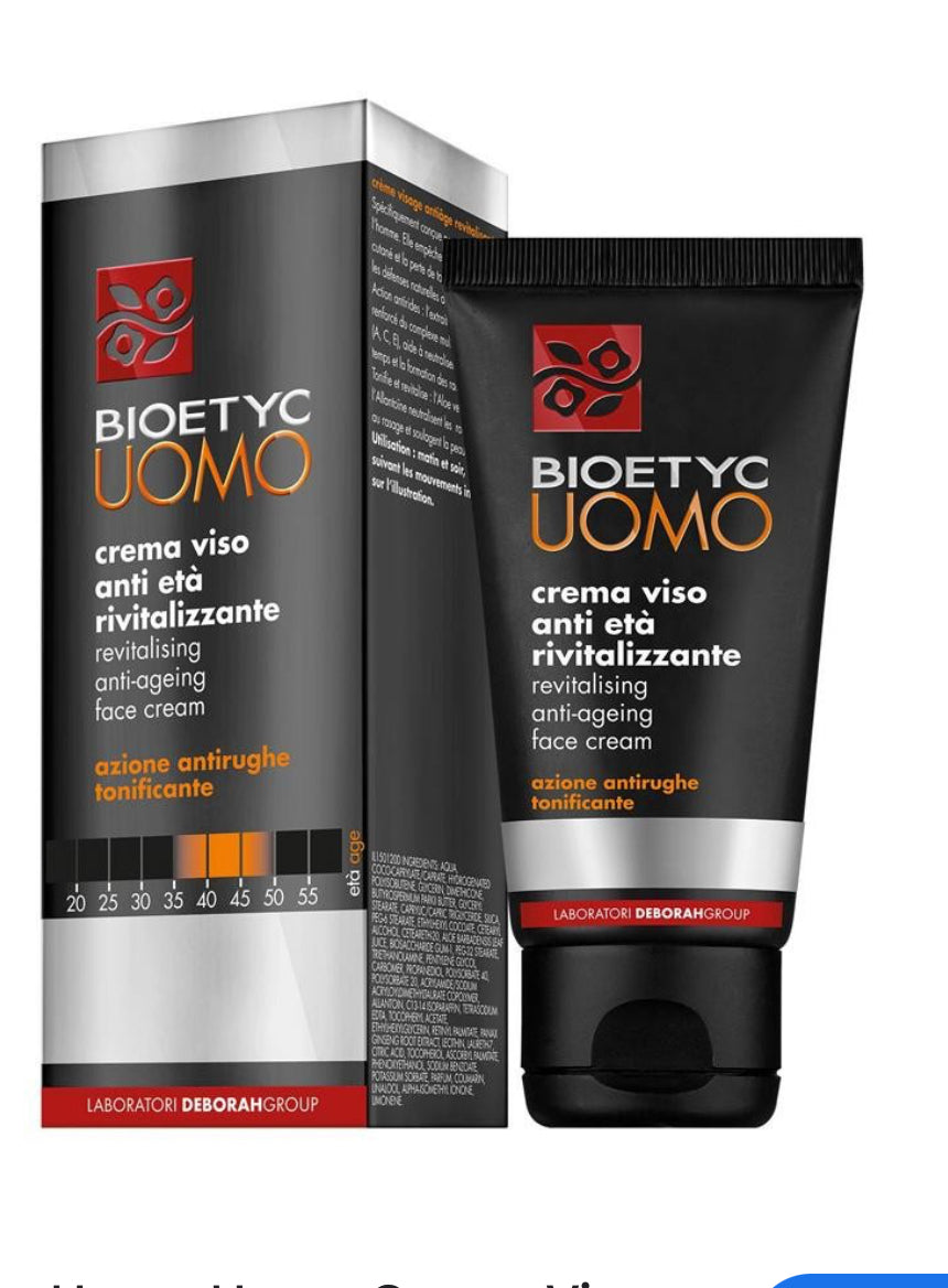 DERMOLAB UOMO CREMA VISO ANTI ETA' RIVITALIZZANTE 50 ML