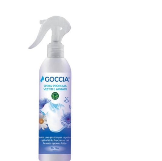 Goccia Profuma vestiti e armadi spray Blu Elisir