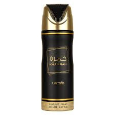Spray corpo Lattafa khamrah nero