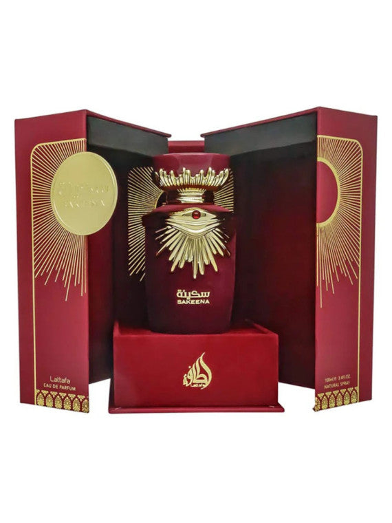Profumo arabo sakeena lattafa rosso