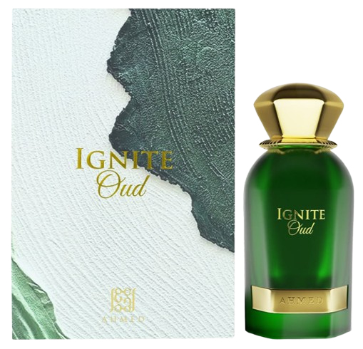 IGNITE OUD AHMED AL MAGHRIBI-Skóra i Geranium;Patchouli i Cedr;Ambra, Sandalowiec, Piżmo i Piżmo Roślinne.