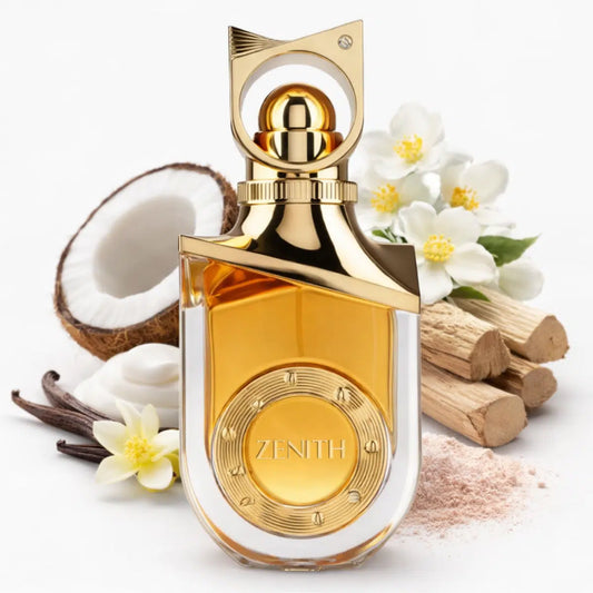 RIIFFS ZENITH EDP 100ML-Cocco e Vaniglia;Note Talcate e Gelsomino; Vaniglia, Note Legnose e Muschio.