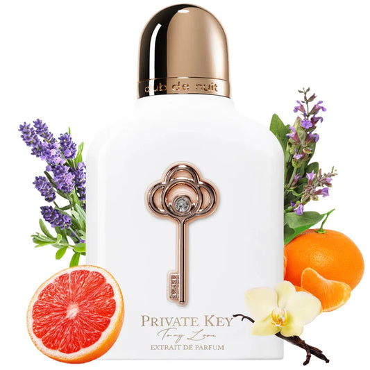 PRIVATE KEY TO MY SOUL ARMAF EXTRAIT 100ML-Mandarino e Pompelmo;Lavanda e Salvia;Vaniglia.