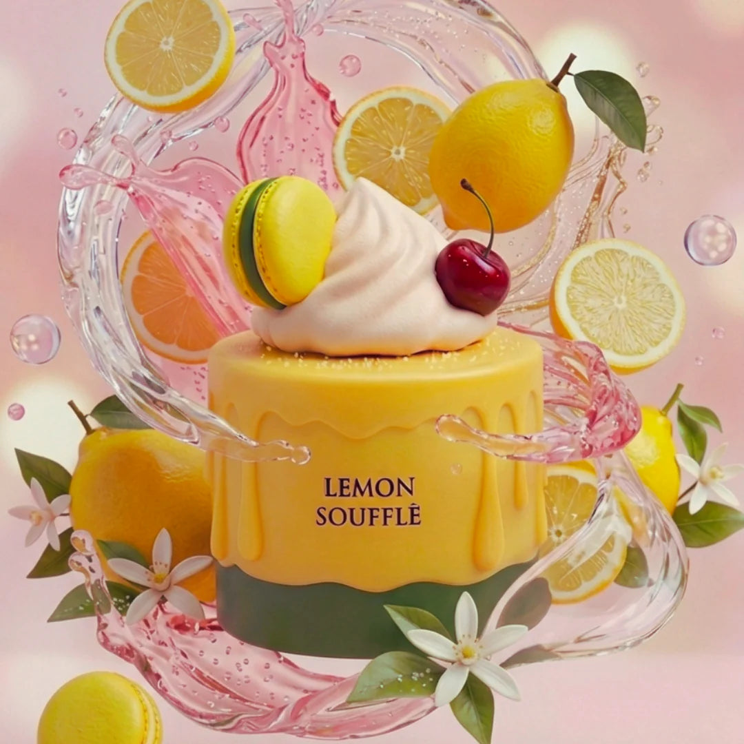 Munchies Lemon Souffle Al Wataniah EDP 100ML-Note Fruttate e Limone; Lampone e Fresia;Vaniglia e Muschio.