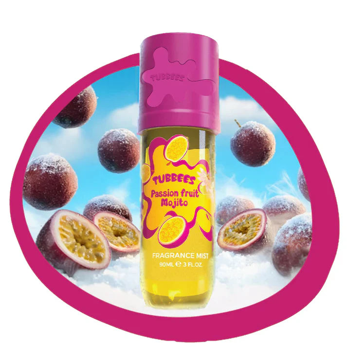 TUBBEES PASSION FRUIT MOJITO BODY MIST 90ML