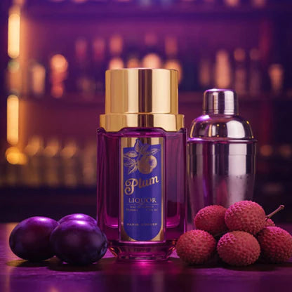 PROFUMO ARABO LIQUOR PLUM PARIS CORNER- Prugna, Pera e Litchi; Liquore alla Prugna, Davana e Rosa; Labdano, Muschio di Quercia e Dolciumi.