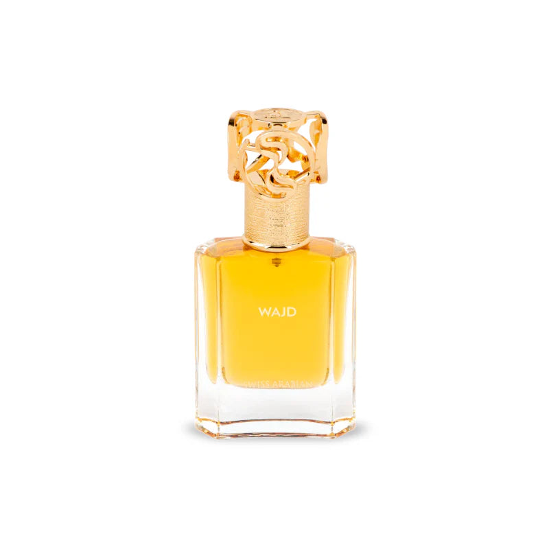 WAJD SWISS ARABIAN 50ml-Rosa Turca, Note Fruttate e Mela; Patchouli e Rizoma di Iris; Dolciumi, Ambra, Muschio e Resina.