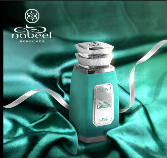 LAMASAT NABEEL 100ML-Mandarino, Zenzero e Note Fruttate;Fiore d'Arancio;Note Balsamiche e Ambra.
