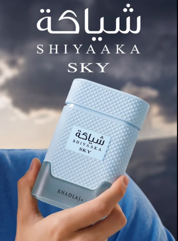 KHADLAJ SHIYAAKA SKY 100ML-Bergamotto, Mandarino e Verbena;Fiore d'Arancio, Accordo Verde, Geranio e Neroli;Sandalo, Ambroxan, Vetiver e Muschio.