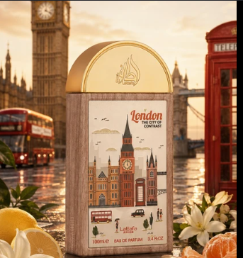 LATTAFA LONDON THE CITY OF CONTRAST EDP 100ML-Tangerino, Limone e Pepe Rosa;Neroli, Mela, Tuberosa e Zenzero;Vaniglia, Muschio e Sandalo.