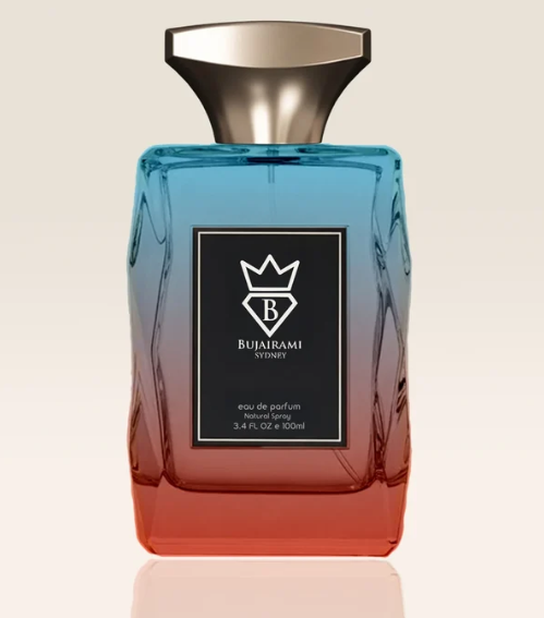 BUJAIRAMI POWERFUL LADY EDP 100ML-gemello di "LIBRE"-Mandarino, Bergamotto e Lavanda;Fiore d'Arancio Tunisino, Gelsomino Sambac, Lavanda e Orchidea;Vaniglia del Madagascar.