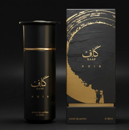 KAAF NOIR EXTRAIT AHMED AL MAGHRIBI 100 ML-Arancia Rossa, Bacche di Ginepro, Limone di Sicilia e Cardamomo; Iso E Super, Lavanda, Salvia Sclarea, Geranio e Hedione;Legno di Cedro, Ambroxan, Vetiver, Muschio Bianco e Patchouli.