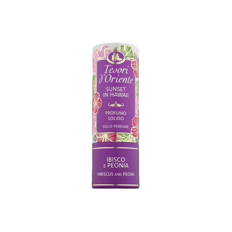 TESORI D'ORIENTE PROFUMO SOLIDO 7ML IBISCO e PEONIA