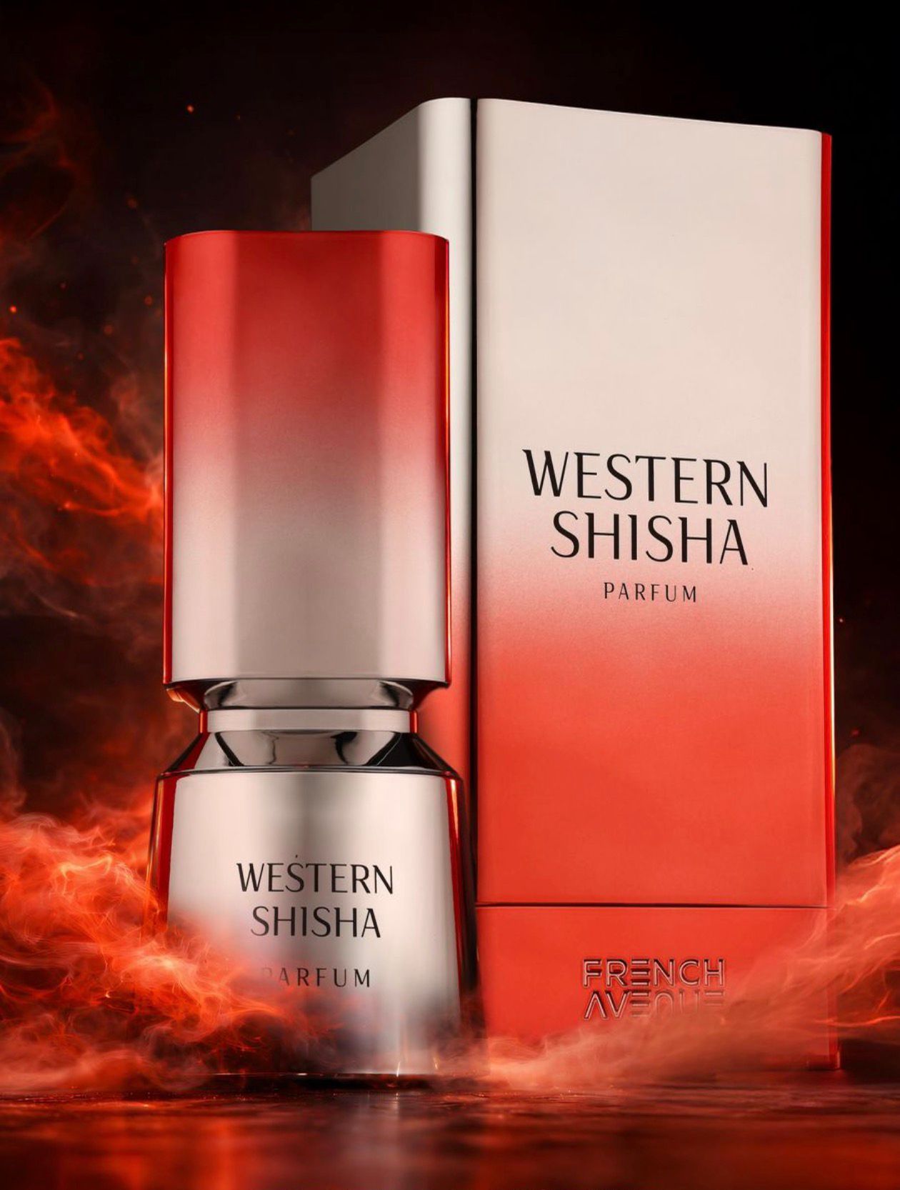 PROFUMO ARABO WESTERN SHISHA FRENCH AVENUE-  Uva, Gomma da Masticare, Olibano e Davana; Rum, Accordo Narghilè alla Mela e Gelsomino; Vaniglia e Patchouli.