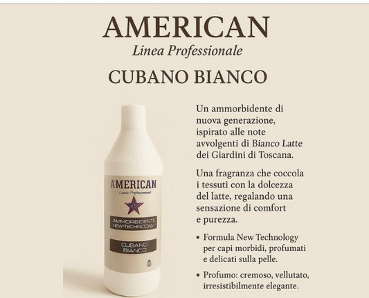 AMERICAN AMMORBIDENTE CUBANO BIANCO