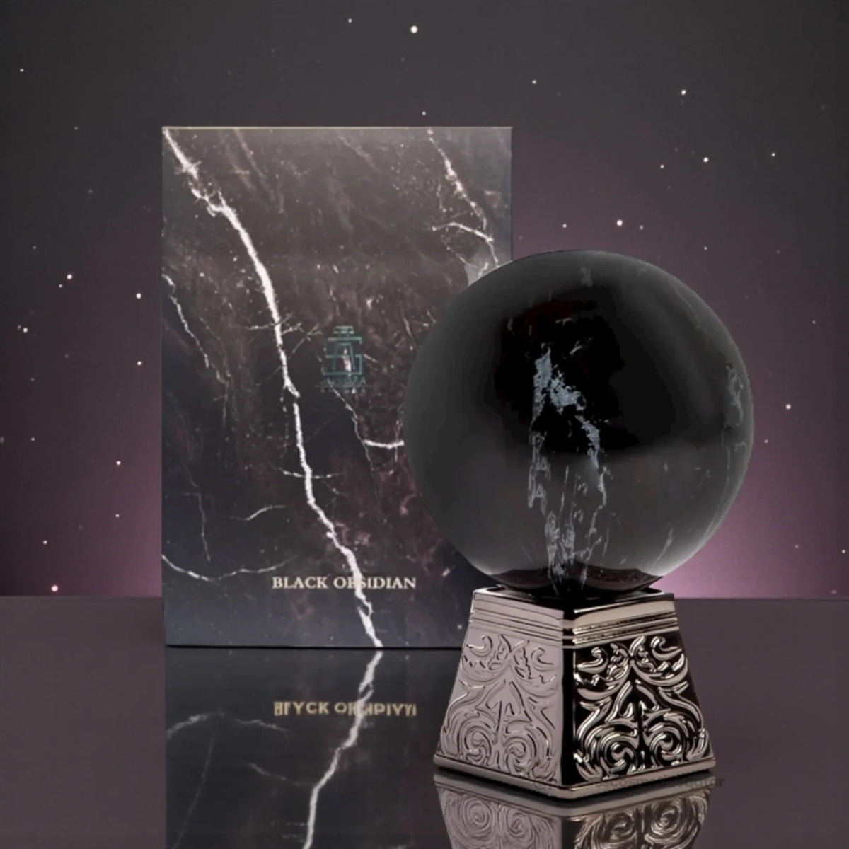 AURORA SCENTS BLACK OBSIDIAN 100ML-Bergamotto e Elemi; Osmanto, Pepe Rosa e Gelsomino Sambac;Patchouli, Elvetolide e Muschio Vegetale.