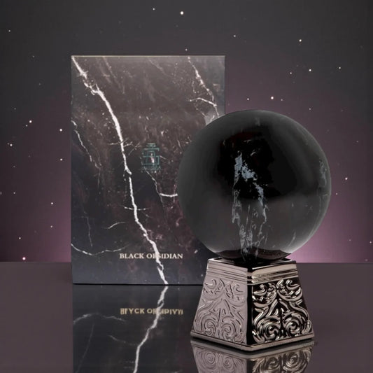 AURORA SCENTS BLACK OBSIDIAN 100ML-Bergamotto e Elemi; Osmanto, Pepe Rosa e Gelsomino Sambac;Patchouli, Elvetolide e Muschio Vegetale.