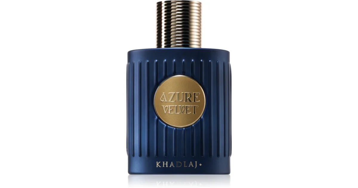 PROFUMO ARABO AZURE VELVET EXTRAIT KHADLAJ  Lavanda, Bergamotto e Menta;Nota di Freschezza, Frutti e Note Floreali; Note Legnose, Note Talcate e Incenso.
