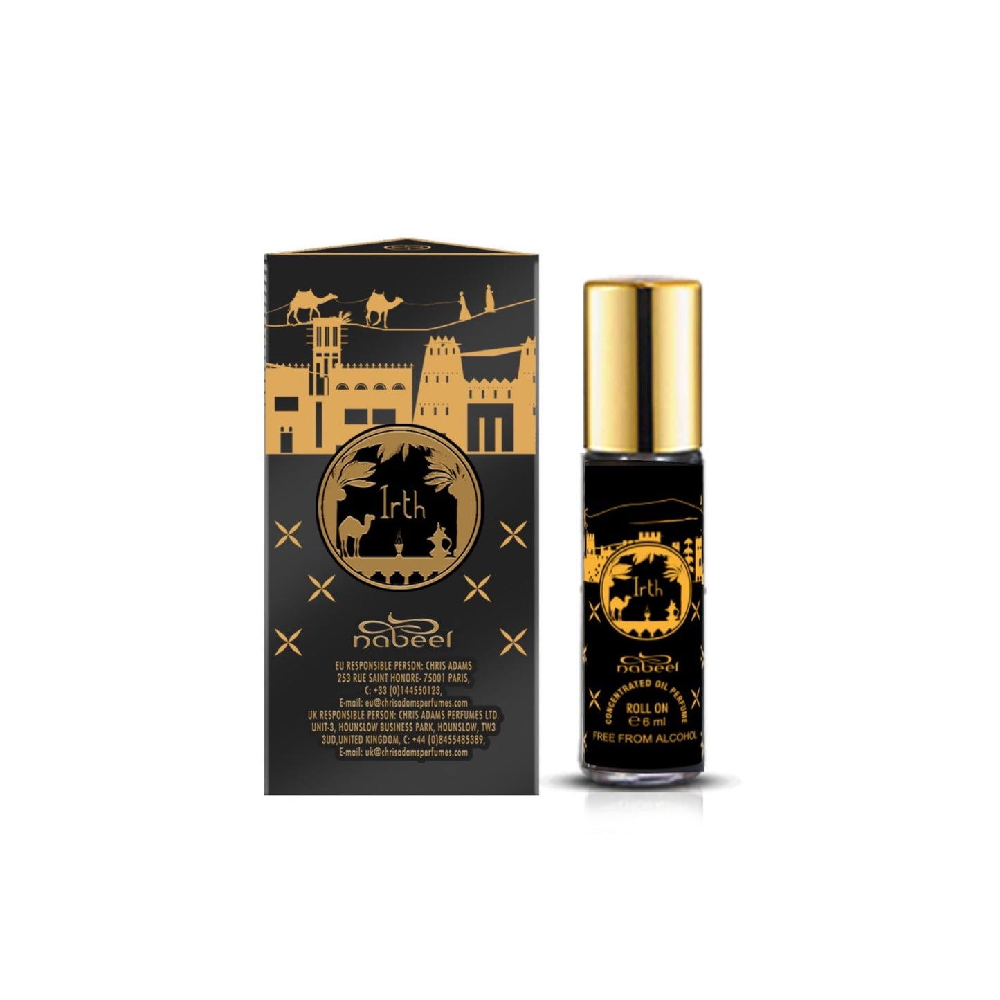 ACEITE PERFUMADO ROLL-ON NABEEL IRTH