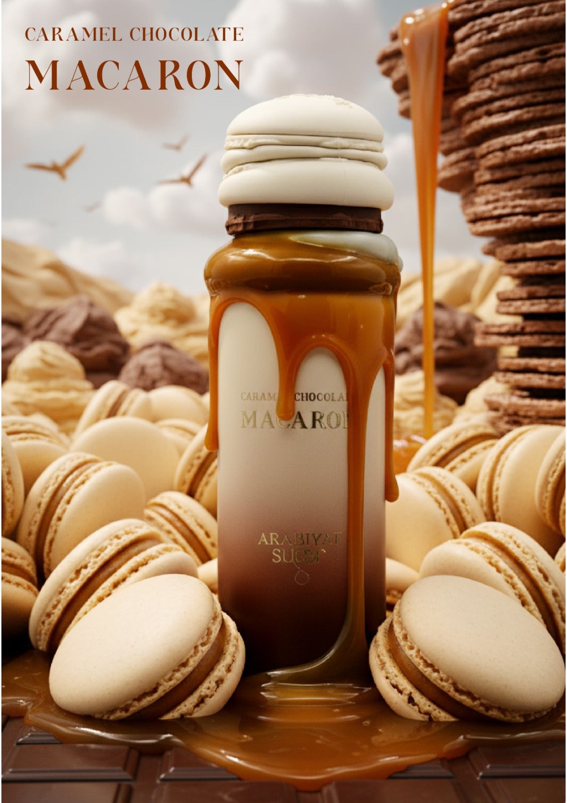 PERFUM KARMEL CZEKOLADOWY MAKARON ARABIYAT SUGAR