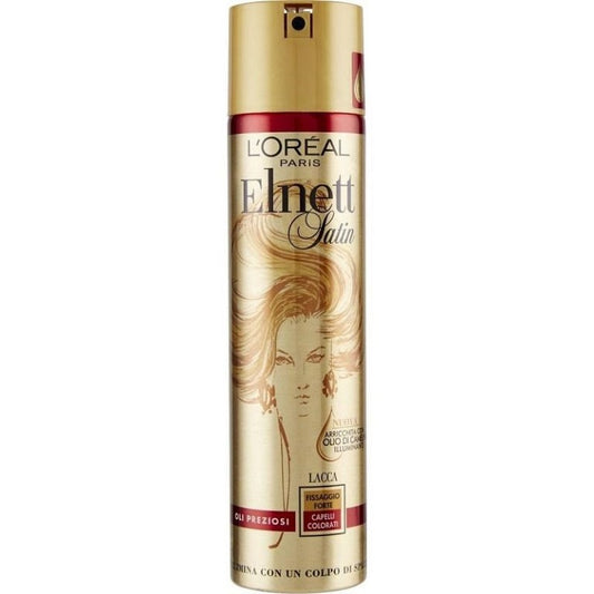 OREAL ELNETT LACCA FISSAGGIO FORTE CAPELLI COLORATI 250ML