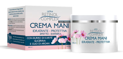 CRÈME MAINS RÉTINOL AU BEURRE DE KARITÉ EN POT DE 250ML