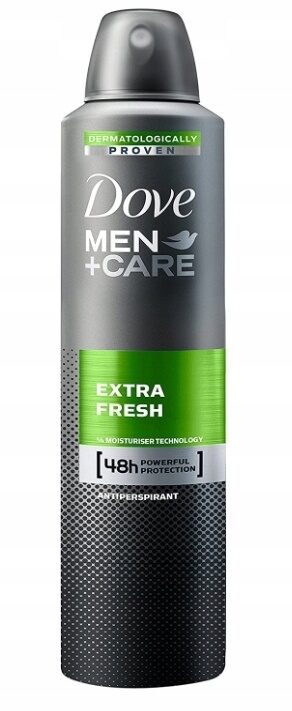 Dove Men Care Deodorant Męski Extra Fresh 48h 250ml Opakowanie 3 Sztuki