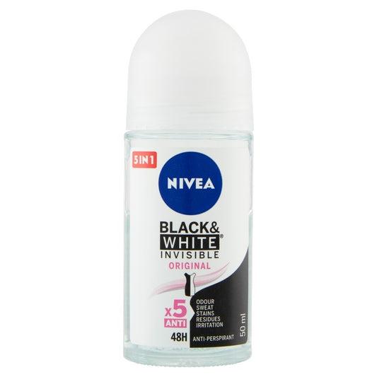 NIVEA DEO ROLL ON BLACK & WHITE ML.50