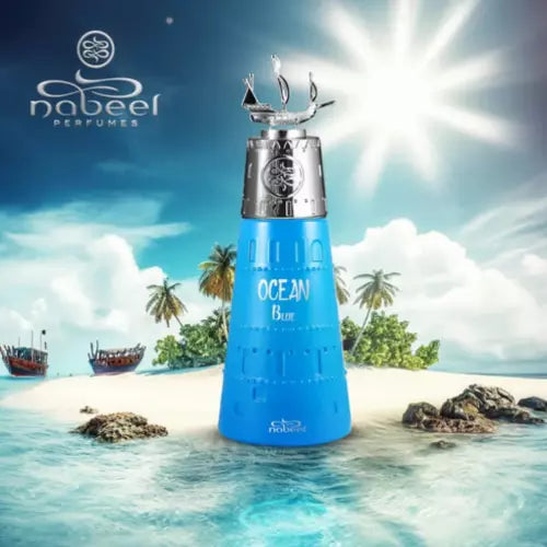 OCEAN BLUE NABEEL EDP 100ML-Grejpfrut, Kardamon i Elemi;Lawenda, Gałka Muszkatołowa i Lukrecja;Wetiver, Patchouli i Ambra