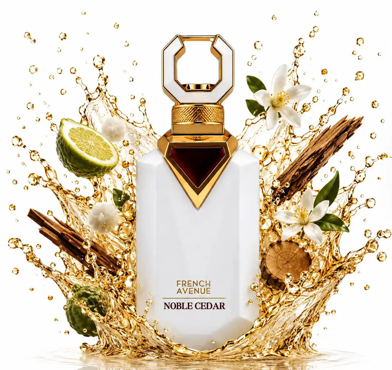 FRENCH AVENUE NOBLE CEDAR EXTRAIT 100ML-Aldeidi e Bergamotto; Fiore d'Arancio; Muschio Bianco e Legno di Cedro.