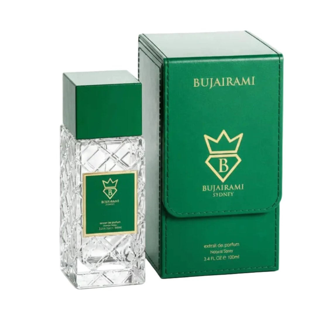 BUJAIRAMI IBIZA EXTRAIT 100ml-Lime, Frutti Tropicali e Bergamotto;Latte di Cocco, Fiori Bianchi e Gelsomino;Patchouli, Muschio Bianco e Fava Tonka.