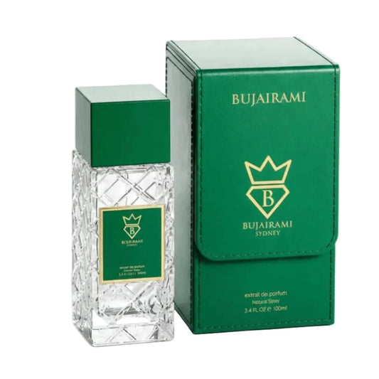 BUJAIRAMI IBIZA EXTRAIT 100ml-Lime, Frutti Tropicali e Bergamotto;Latte di Cocco, Fiori Bianchi e Gelsomino;Patchouli, Muschio Bianco e Fava Tonka.