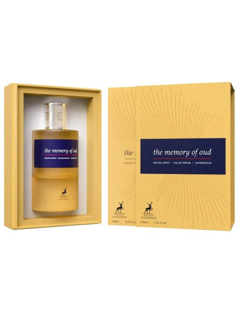 THE MEMORY OF OUD MAISON ALHAMBRA- Frutto della Passione, Note Fruttate, Rosa Turca, Zafferano,Oud, Foglia di Patchouli Indonesiano, Benzoino,Cuoio, Akigalawood, Ambra, Labdano, Vaniglia