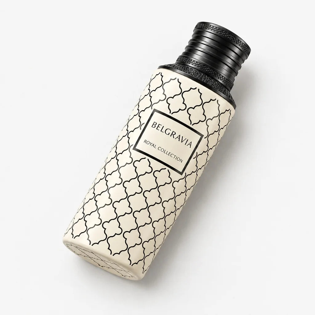 BELGRAVIA MAISON ASRAR EDP 100ML-Bergamotto, Ribes Nero e Limone;Mughetto, Fresia, Caramello e Sandalo;Muschio, Vetiver, Legno di Cedro e Muschio Vegetale.