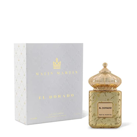 EL DORADO MATIN MARTIN EDP 100ML-PROWADZENIE-Czerwone Owoce, Kadzidło i Koper; Osmantus, Jaśmin i Brzoskwinia; Sandalowiec, Róża i Piżmo.