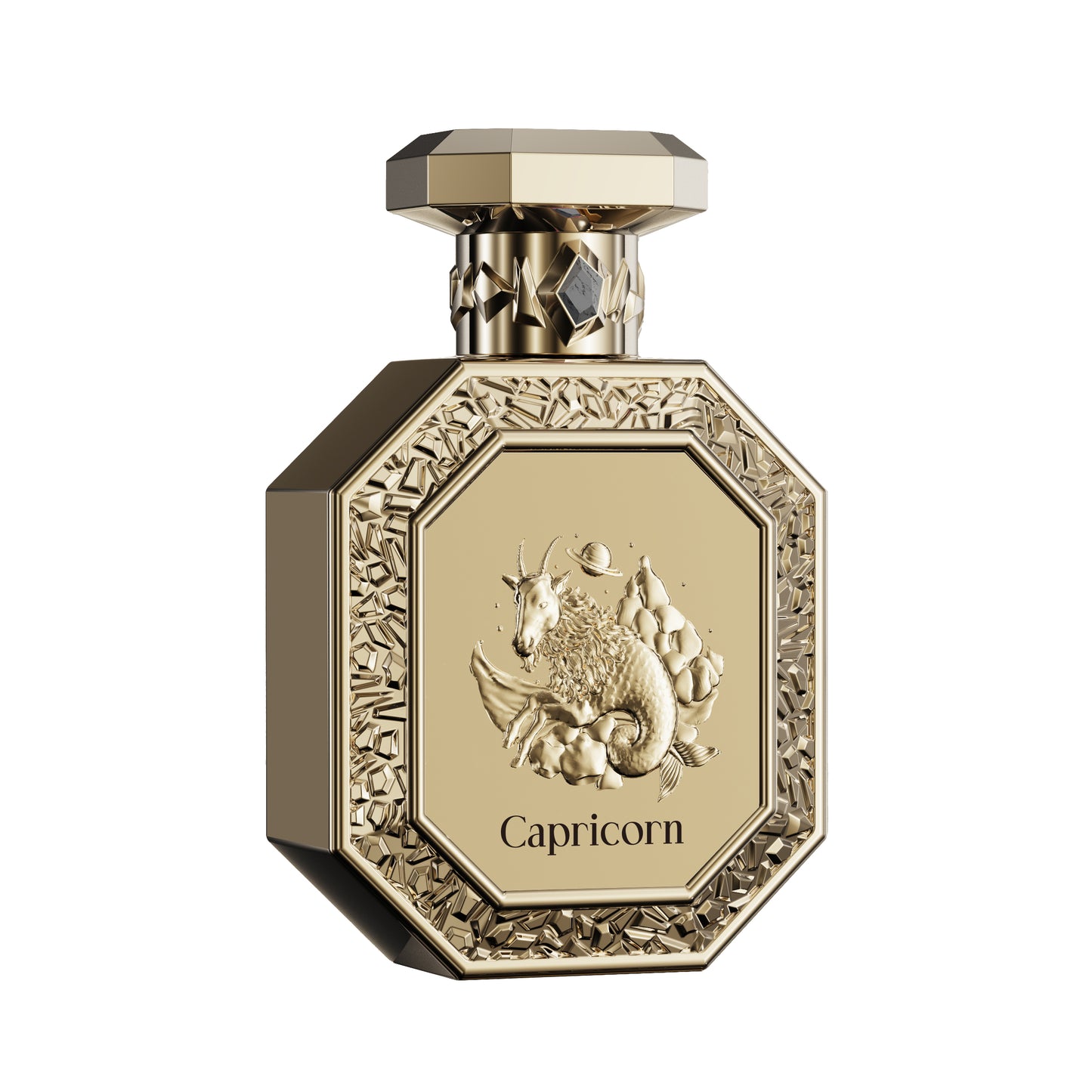 GENENIS CAPRICORN FRENCH AVENUE-Incenso e Fumo; le note di cuore sono Labdano e Abete balsamico (Abies balsamea); le note di base sono Benzoino, Ambra, Legno di Guaiaco e Vaniglia.