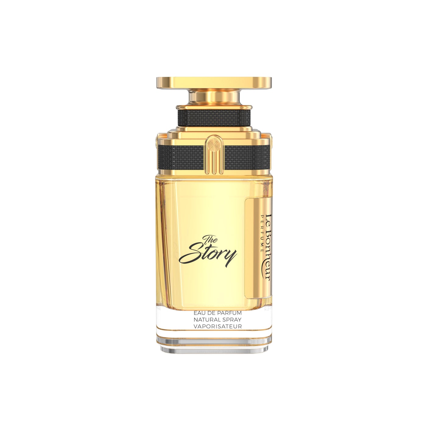 THE STORY LE BONHEUR EDP 100ML-cocco, basilico, pompelmo, bergamotto e olibano;violetta e sedano; Timbersilk™, patchouli, vaniglia, vetiver, AMBROX® SUPER, legno di cedro e ambra.
