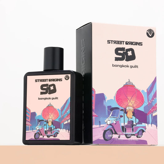BANGKOK GUILT STREET ORIGINS EDP 75ML- Ananas,ribes nero, frutto della passione,iris, ylang, gelsomino,muschio, legno e vaniglia.