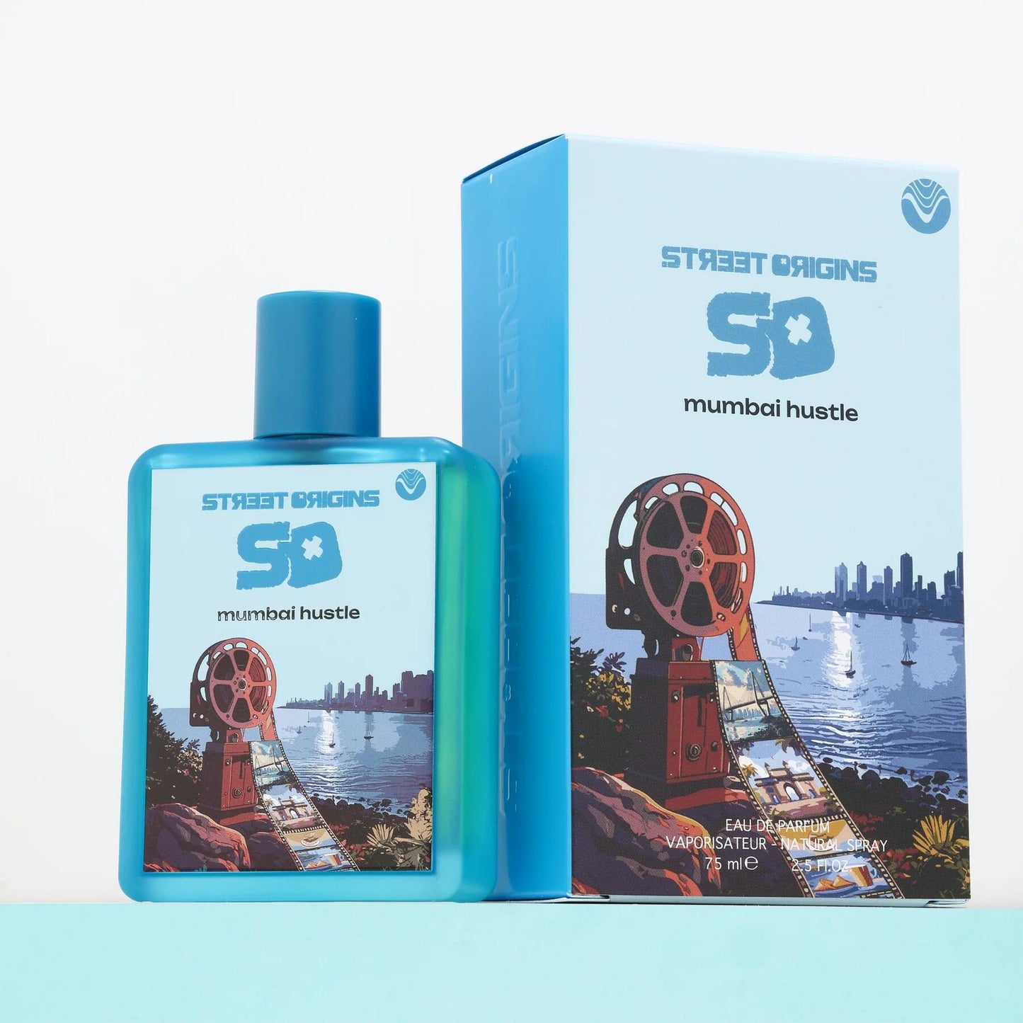 MUMBAI HUSTLE STREET ORIGINS EDP 75ML-Frutta Candita e Eliotropio;  Sandalo, Gardenia e Gelsomino; Vaniglia, Caramello e Muschio.
